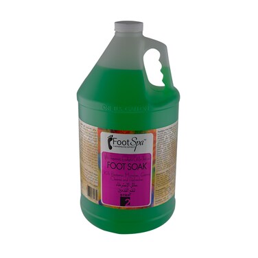 FOOT Spa Foot Soak Peppermint and Eucalyptus Oil   1 Gallon