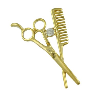 Onetech Brooch Comb Design   Gold