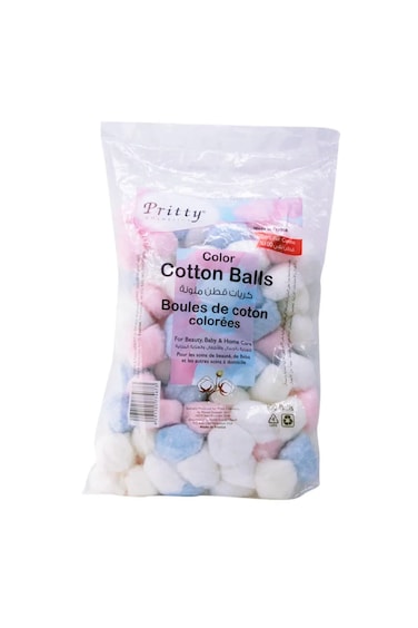 Pritty Color Cotton Balls 100S