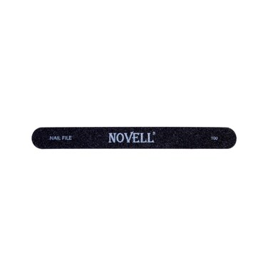 Novell Emery Board Nail File 7"   Black   Grit 100/180