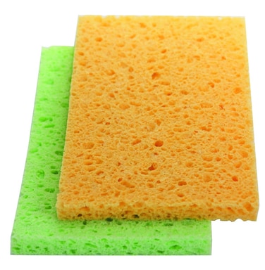 Onetech Cleansing Square Beauty Sponge   2 Pcs