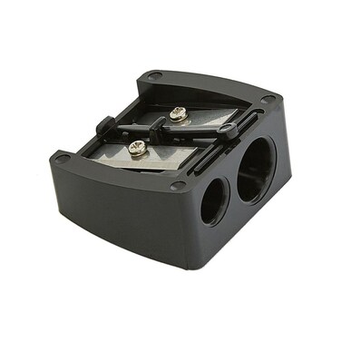 Onetech Dual Hole Sharpener-394A  Black