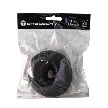 Onetech Hr2503 Black Hair Bun   80 Mm