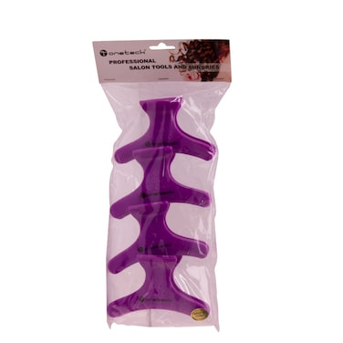 Onetech Purple Hair Clip  4 Pcs