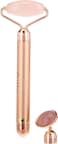 Pritty Rose Quartz Facial Roller With Extra Head, Ds-049-3