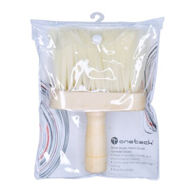 Onetech Neck Brush With Wooden Handle