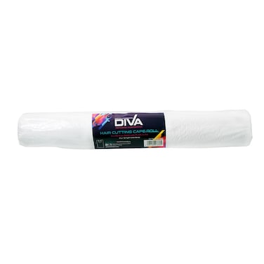 Diva Hair Cutting Cape Roll   Transparent   100pcs/roll