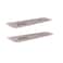 Novell Nail File Wing Zebra 100/180&Acirc;&nbsp;  2pcs/Pack