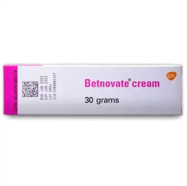 Betnovate Cream Reduce Skin Allergy reduce inflammation, itchiness and redness of the skin - 30 Gm