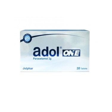 ADOL ONE 1GM TAB 20S