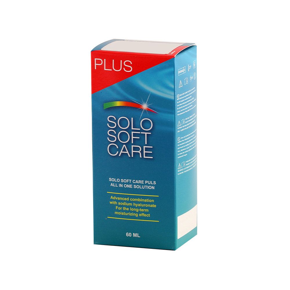 Buy Solo Soft Care Plus All In One Contact Lens Solution 60ml Online ...
