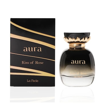 La Fede Aura Kiss Of Rose Arabian Perfume For Women 100ML (3.4 OZ) Eau De Parfum Spray, Long Lasting Perfume Enjoy the Luxurious &amp; Sophisticated Fragrance With Fruity Scent for All Occasions