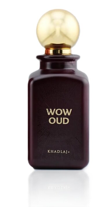 Khadlaj Wow Oud Eau de Parfum Spray for Unisex, 3.4 Ounce
