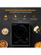 Infrared Ceramic Cooker With Display Power   4 Digit LED Display With Touch Sensor Control And 11 Level Power Settings   Portable And Compact Infrared Cooker 2000 W SIS-008N Black