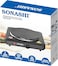 Sonashi Single Electric Hot Plate with Adjustable Temperature Control, Light Indicator, Auto Thermostat with Non-Slip Feet 1500W SHP-612N Black