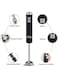 Sonashi 4-In-1 Hand Blender - Stainless Steel Blades with 2 Speed for Baby Food, Soup, Juice, 500ml Chopper Bowl, 700ml Plastic Jar and Blending Wand, Power Watt 250 SHB-185JCW Black