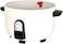 Sonashi 4.2L Rice Cooker With Cool Touch Handle, Non-stick Coated Inner Pot (Removable) With Stainless Steel Lid, Keep Warm Function, Steam Healthy Food &amp; Vegetables, 4.2L, 1600W, SRC-342, White