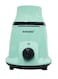 Sonashi 2-in-1 Mixer Grinder with Powerful Copper Motor - 3 Speed Control with Overheat Protection   2 Stainless Steel Jars for Wet/Dry Grinding Liquidizing with Durable Lids 1.75 L 550 W SB-196 Green