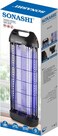 Sonashi Insect Killer With Ultra UV-A Tube &amp; Anti-Touch Metal Grid, High Coverage of 200m2 With Output Voltage upto 1900V, Removable Tray For Easy Cleaning, Effective And Durable 30W SIK-830 Black
