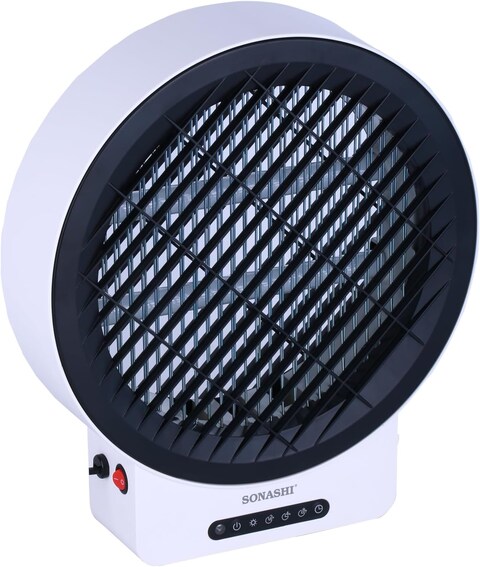 Sonashi Insect Killer With Ultra UV-A Tube, High Voltage With Timing Function And Remote Control, Easy To Use &amp; Install Ideal Coverage Of 80m2, Effective And Durable, 14W, SIK-714, White