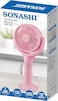 Sonashi Rechargeable Mini Fan With 3 Speeds, Continuous Working Of 4.5 Hours   Featured with 30&deg; Angle Adjust and Charging Indicator   5V Type-C Charge SRF-404 Pink