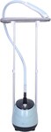 Sonashi 1.8L Garment Steamer With 35G/Min Steam Flow, Mechanical Control, And Overheat Protection, Continues Working for 60 Mins, Adjustable Height - Ironing Board - Pole Hanger, 1800W, SGS-325, Blue