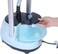 Sonashi 1.8L Garment Steamer With 35G/Min Steam Flow, Mechanical Control, And Overheat Protection, Continues Working for 60 Mins, Adjustable Height - Ironing Board - Pole Hanger, 1800W, SGS-325, Blue