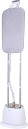 Sonashi 1.6L Garment Steamer With 35G/Min Steam Flow, Mechanical Control, And Overheat Protection, Continues Working for 60 Mins, Adjustable Height - Ironing Board - Pole Hanger, 1.6L, 1800W, SGS-326