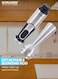 Sonashi Hand Blender with Stainless Steel Shaft   Speed Control with Powerful Motor   Easy to Wash Detachable Blending Wand   SHB-192 Black/Silver 1000W SHB-192 Silver/Black