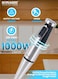 Sonashi Hand Blender with Stainless Steel Shaft   Speed Control with Powerful Motor   Easy to Wash Detachable Blending Wand   SHB-192 Black/Silver 1000W SHB-192 Silver/Black