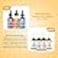 Jadole Naturals Quartet Anti-Aging Serum Set (Each 30ml), Vitamin C, Retinol, Niacinamide &amp; Hyaluronic Acid