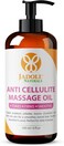 Jadole Naturals Anti-Cellulite Treatment Massage Oil 240ml, Firming, Toning, Smoothing &amp; Moisturizing
