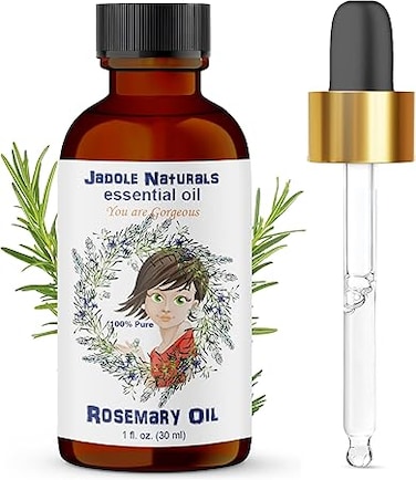 Jadole Naturals Rosemary Essential Oils - 30 ml, Supports Hair Growth, Healthy Skin &amp; Nails