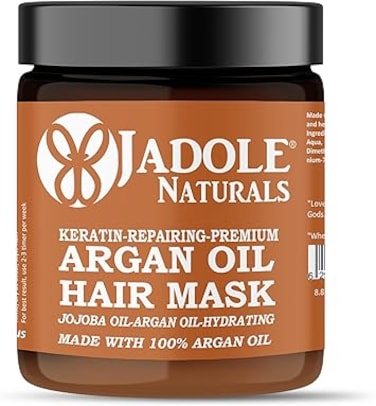 Jadole Naturals Hydrating Argan Oil Hair Mask 8.8OZ/250ml
