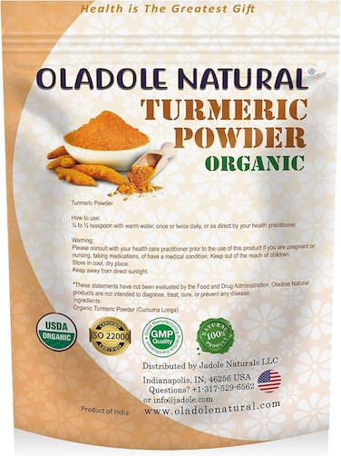 Oladole Natural Organic Turmeric Powder- 100g