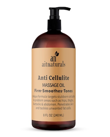 زيت تدليك مضاد للسيلوليت من أيت ناتشورالز بتركيبة لشد البشرة وتلطيفها وتقويتها - ٢٤٠ مل
