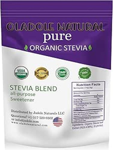 Oladole Natural Organic Stevia Sweetener Blend- 200g
