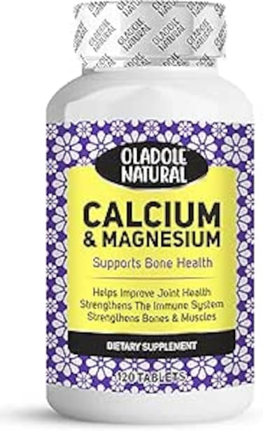 أولادول كالسيوم ومغنيسيوم طبيعي - ١٥٠٠ مجم (١٢٠ قرصًا)
