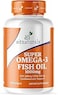 Aitnaturals Super Omega 3 Fish Oil 1000mg 360 EPA 240 DHA Cardiovascular Support 100 Softgels