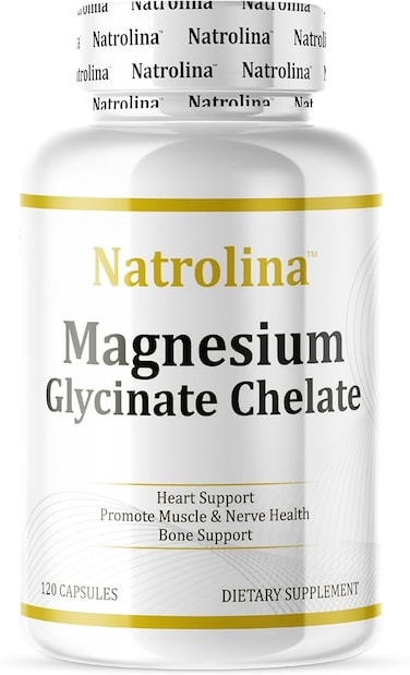 Natrolina Magnesium Glycinate Chelate 200mg 120 Capsules