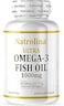 Natrolina Ultra Omega 3 Fish Oil 1000mg 500 EPA 250 DHA Cardiovascular Support - 180 Softgels