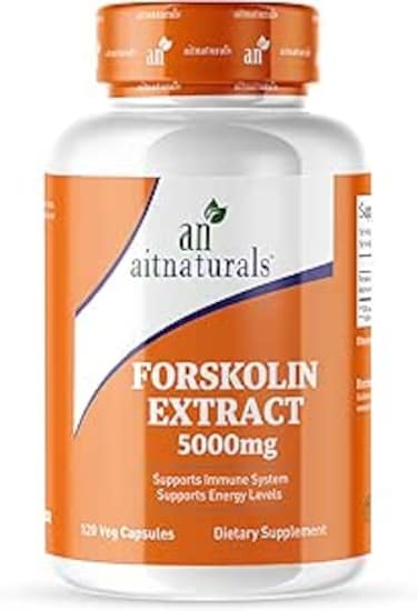 Aitnaturals Natural Forskolin Weight loss- 5000 mg (120 Capsules)