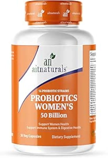 Aitnaturals Probiotic Women's - 50 Billion (30 Capsules)