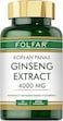 Folfar Korean Panax Ginseng Extract (4000 mg)- 120 Capsules