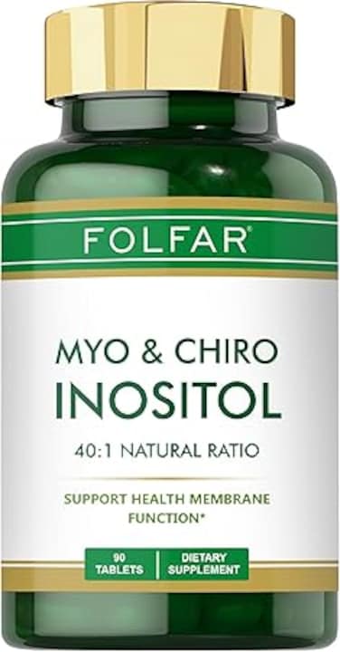 Folfar Myo &amp; D-Chiro -Inositol (40:1 Ratio) -90 Tablets