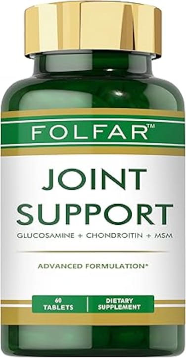 Folfar Joint Support Advanced Glucosamine, Chondroitin &amp; MSM Formula - 60 Tablets