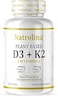 Natrolina Plant Based Vitamin D3 + K2 (100 mcg), Supports Bone Health - 60 Softgels