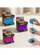Pink  NeeDoh NeeDoh Nice Cube Sensory Squeeze Toy Super Solid Squishy Fidget Stress Relief Toy for Kids &amp; Adults

