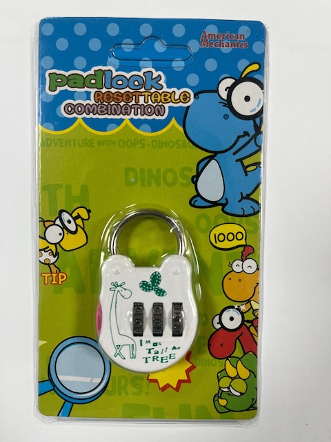 American Mechanics Combination Padlocks 104