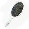 Onetech Oval Cushioned Hair Brush   Metallic Silver   1 Pc